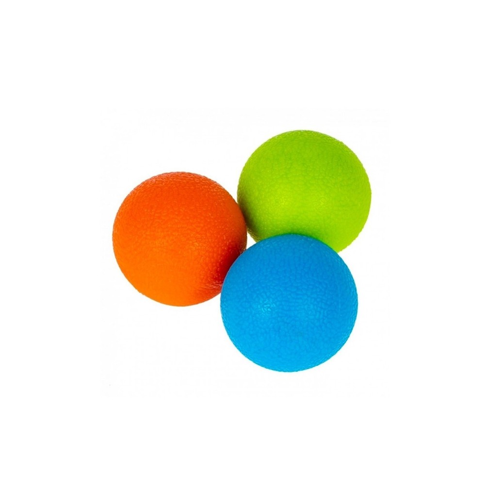 Kit Bolas de Aperto Grip Ball - Leve, Medio, Forte - 5cm - Liveup Sports