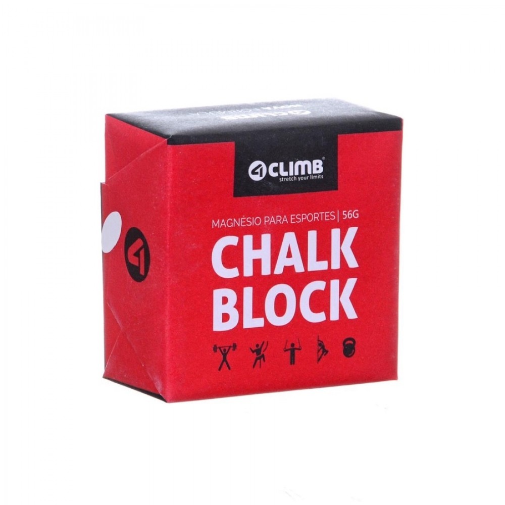Magnésio Chalk Block 56g - 4Climb