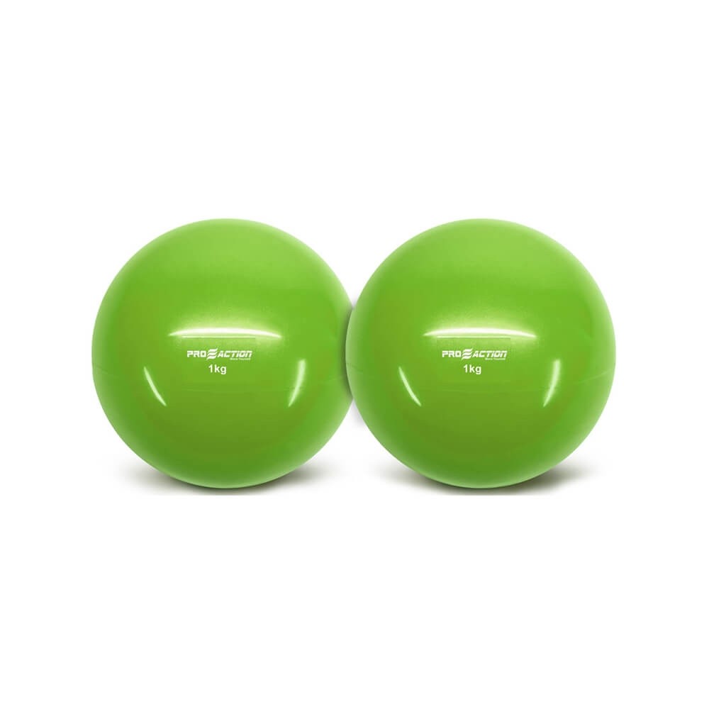 Par de Bolas Peso Heavy Tonning Ball 1kg - ProAction