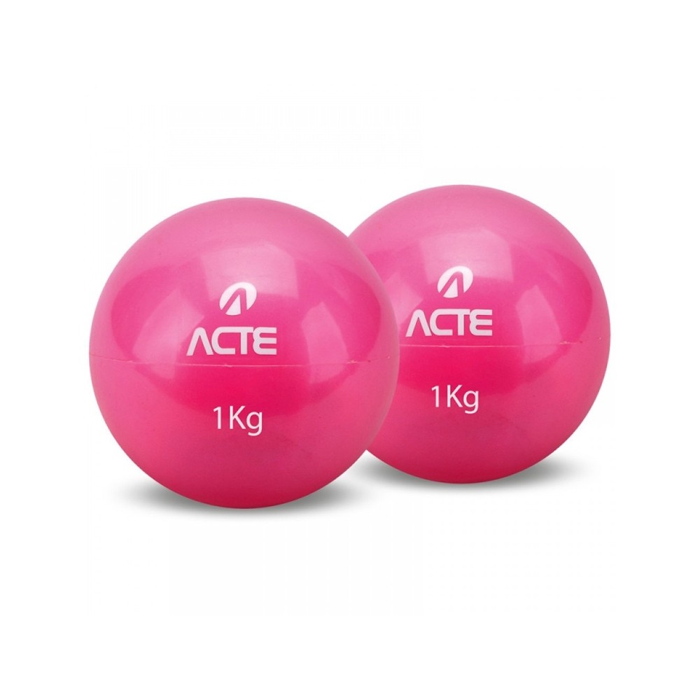 Par de Bolas Peso Heavy Tonning Ball 1kg - Acte Sports