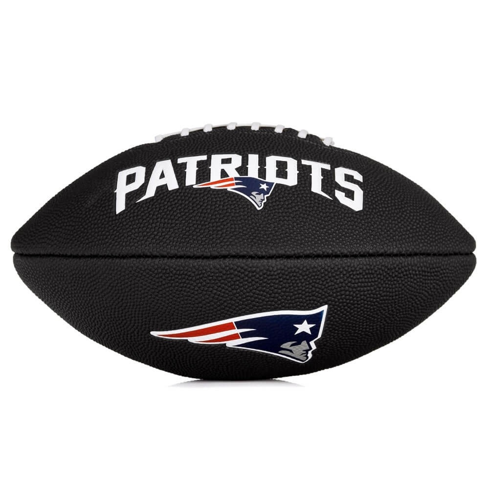 Bola de Futebol Americano Wilson NFL Team Logo Jr Patriots