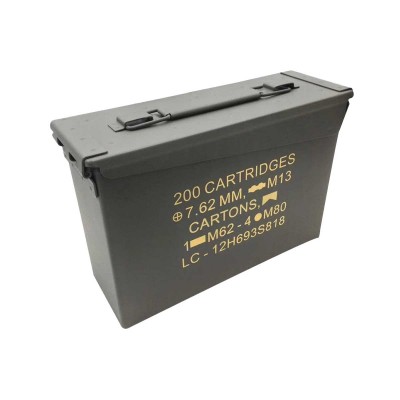 Caixa Munição Ammo Box Militar - TAG