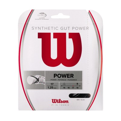 Corda para Raquete Synthetic Gut Power - Wilson