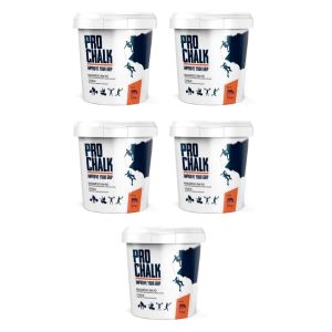 Kit 5un Magnésio em pó Pro Chalk Pote 500g