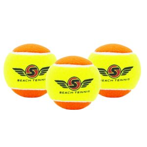 Bola de Beach Tennis S Original Sexy - Pack com 3 Bolas
