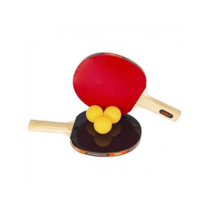 Kit Tênis de Mesa Ping Pong com 2 Raquetes + 3 Bolas Liveup Sports