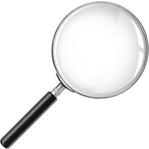 Lupa De Mão 100mm - Aumento Para Leitura Observação Bancada